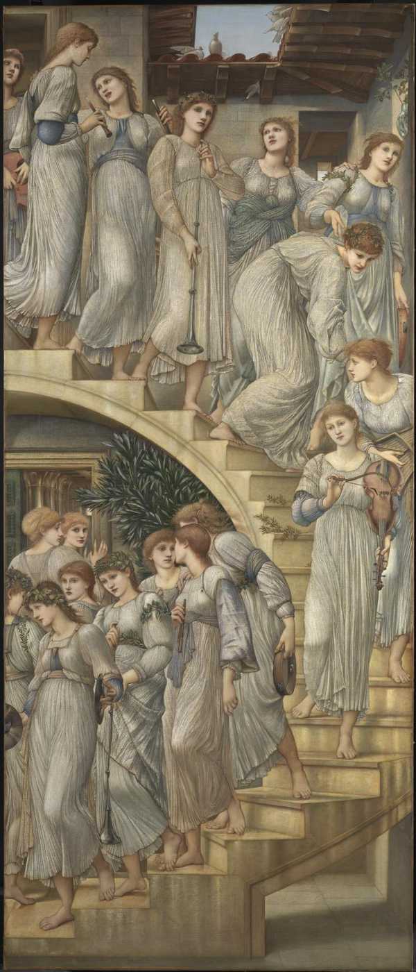 The Golden Stairs Sir Edward Coley Burne Jones Bt Tate