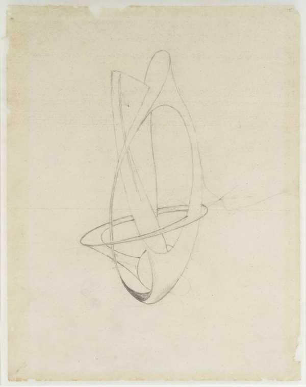 Urn Sketch For An Imaginary Construction Logan Rock Naum Gabo C