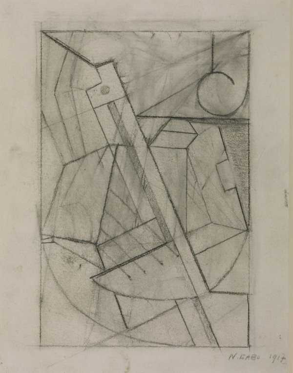 Sketch For Relief Construction Naum Gabo 1917 Tate