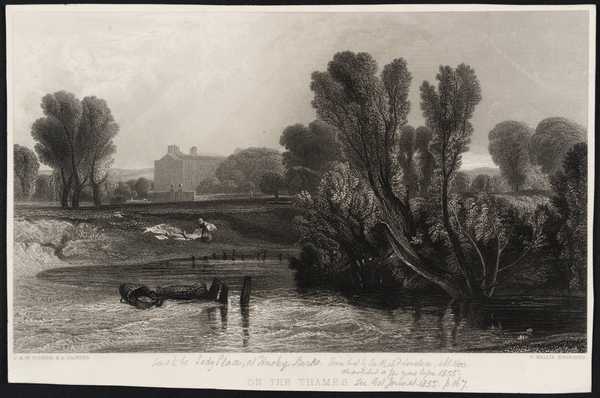 On The Thames Engraved By R Wallis After Joseph Mallord William