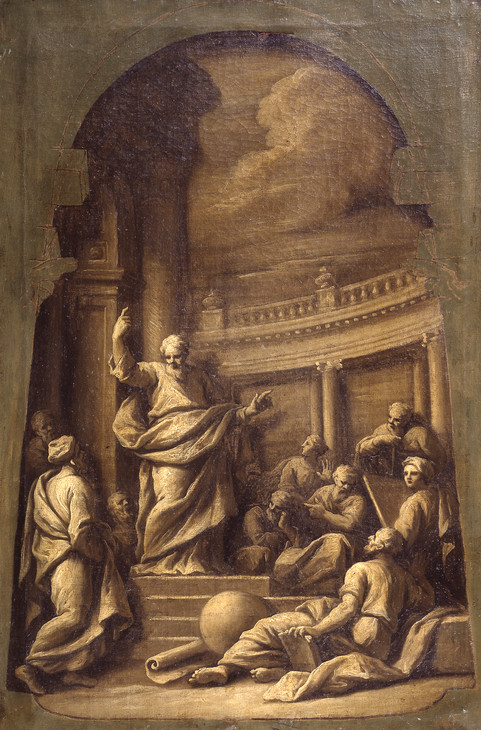 Sir James Thornhill 'St Paul Preaching at Athens' c.1720
