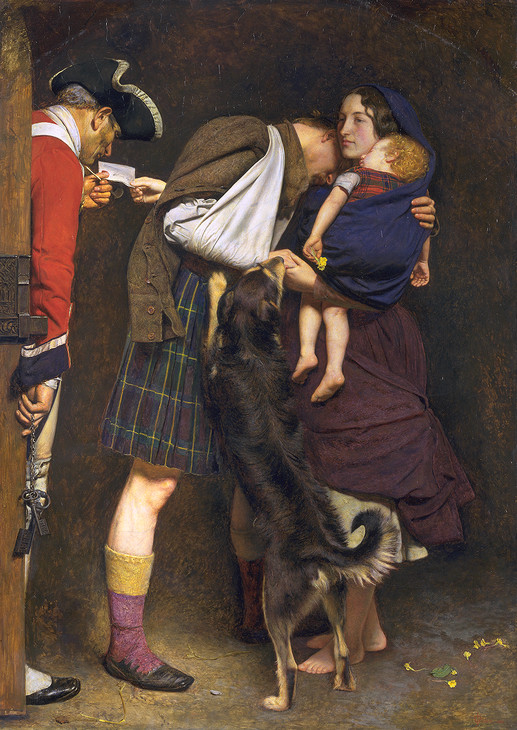 Sir John Everett Millais, Bt 'The Order of Release 1746' 1852-3