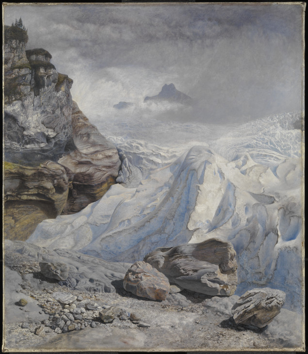 John Brett 'Glacier of Rosenlaui' 1856
