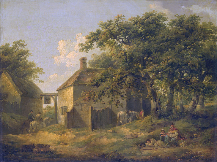 George Morland 'Roadside Inn' 1790