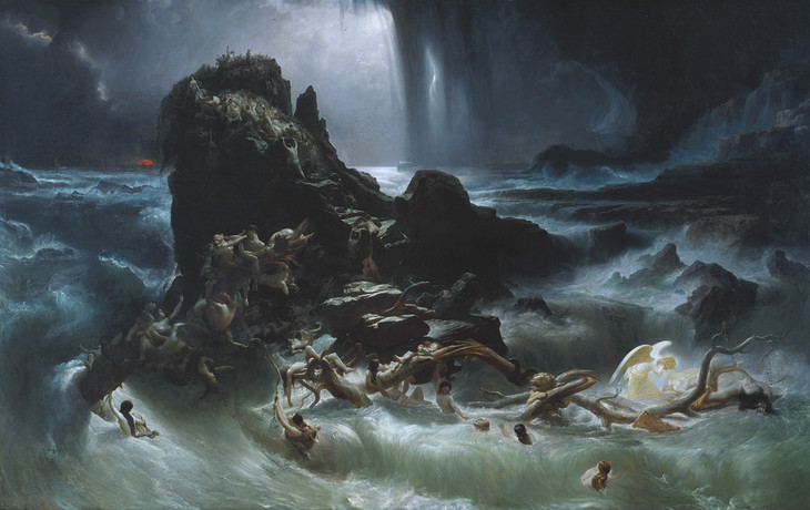 Francis Danby 'The Deluge' exhibited 1840