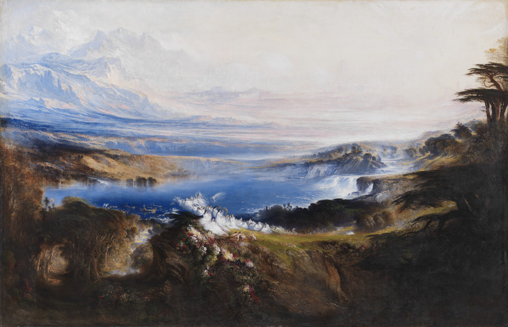 John Martin 'The Plains of Heaven' 1851-3