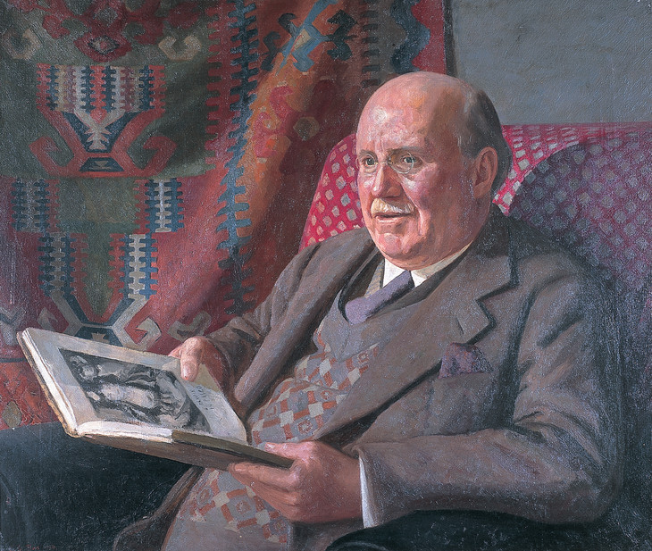 Edward Le Bas 'Portrait of Charles Ginner' 1930