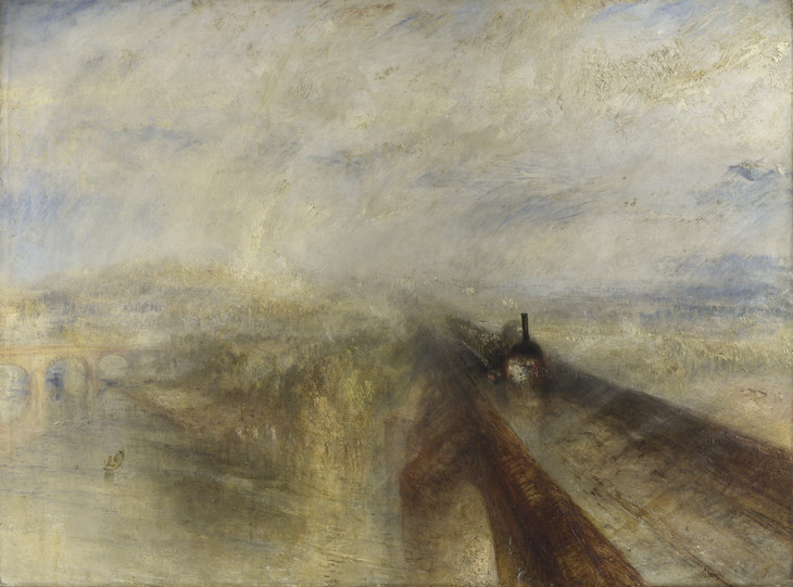 J.M.W. Turner 'Rain, Steam and Speed' 1844