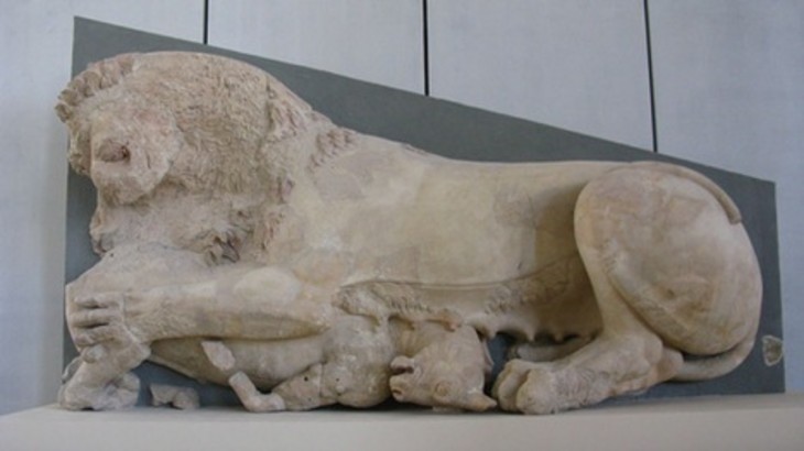 Lioness Devouring a Bull c.570 BC?