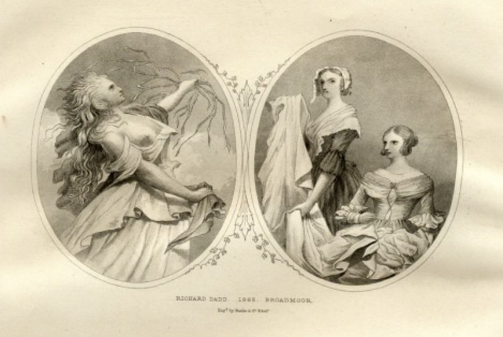 After Richard Dadd 'Detail: Morison Prize Certificate for Female Attendants' 1865