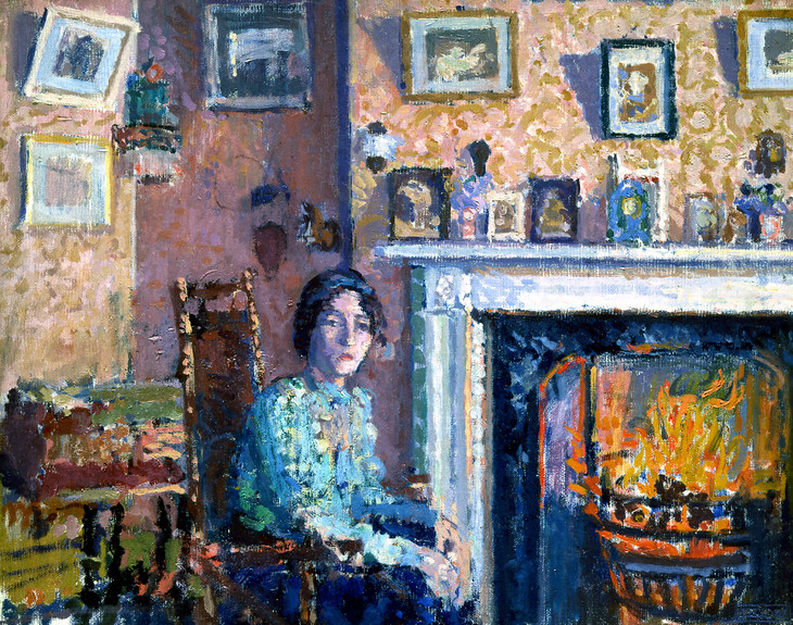 Spencer Gore 'Interior, Mornington Crescent' c.1910