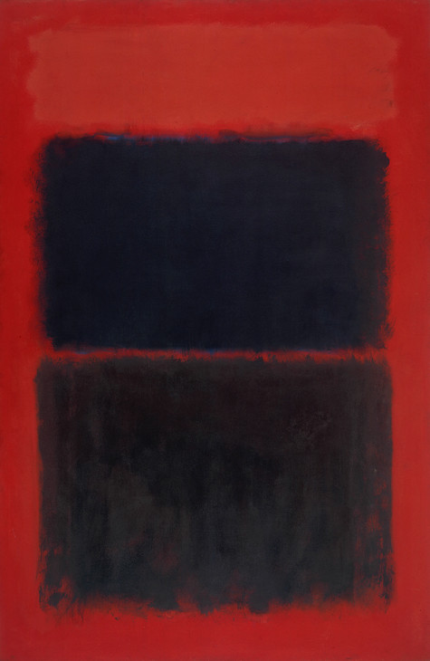 Mark Rothko 'Light Red Over Black' 1957