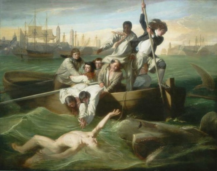 John Singleton Copley 'Watson and the Shark' 1778