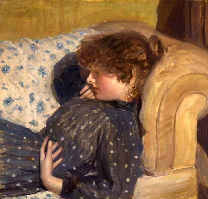 Philip Wilson Steer 'Girl on a Sofa' 1891