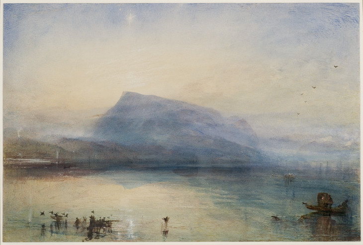 Joseph Mallord William Turner 'The Blue Rigi, Sunrise' 1842