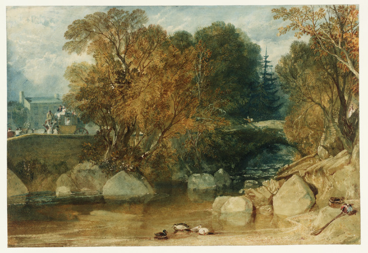 Joseph Mallord William Turner 'Ivy Bridge, Devonshire' c.1813