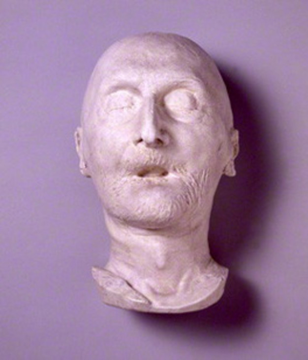 Plaster cast of death-mask of J.M.W. Turner 1851