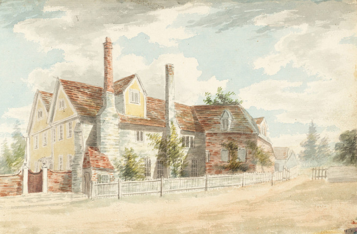 Joseph Mallord William Turner 'Lacy's Court, Bath Street, Abingdon' c.1789