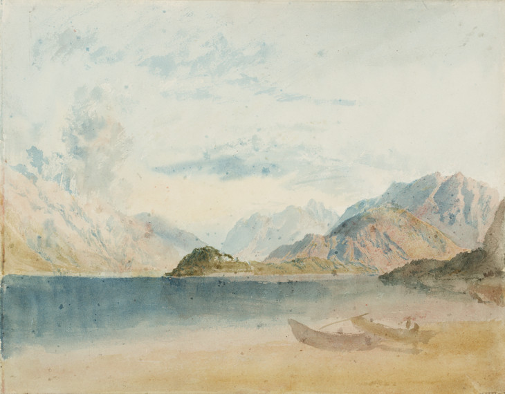 Joseph Mallord William Turner 'Lake Como' 1819
