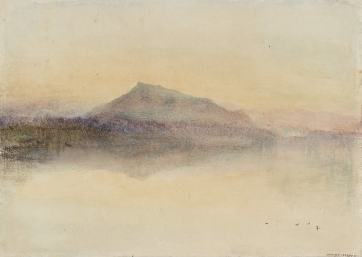 Joseph Mallord William Turner 'The Blue Rigi: Sample Study' c.1841–2