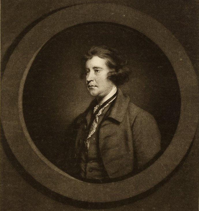 After Sir Joshua Reynolds 'Portrait of Edmund Burke' 1770
