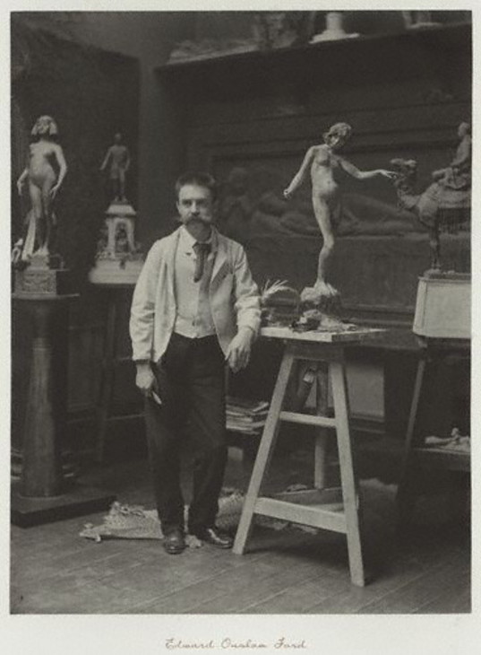 Ralph Robinson 'Edward Onslow Ford in his Studio' 1892