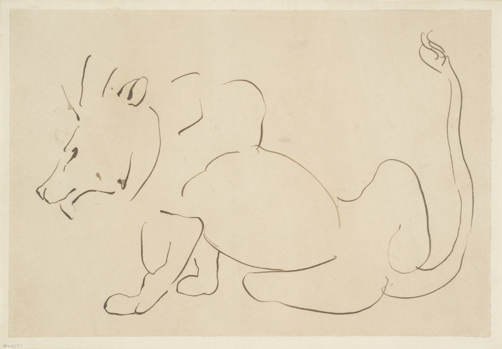 Henri Gaudier-Brzeska 'Lion' c.1912–13