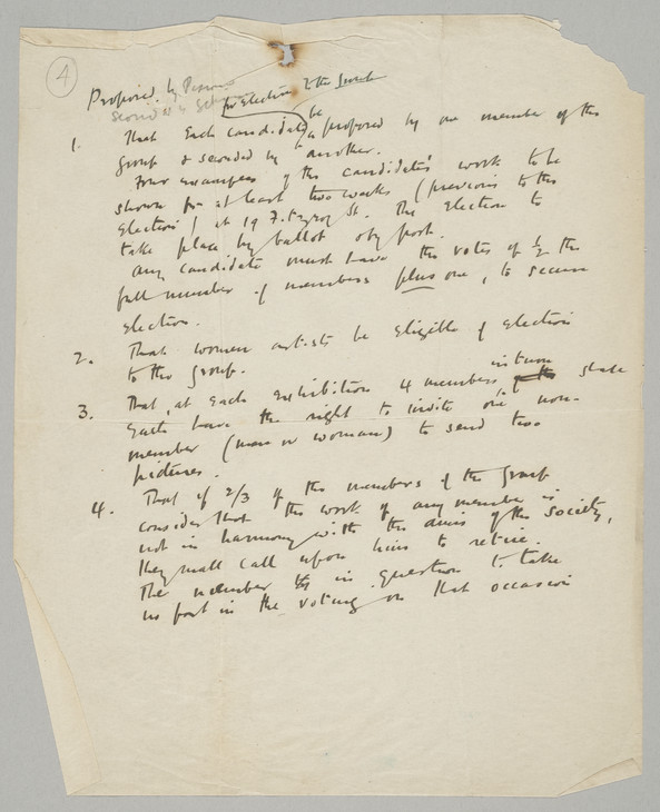 Explanatory Notes Written After the Meeting, page 4