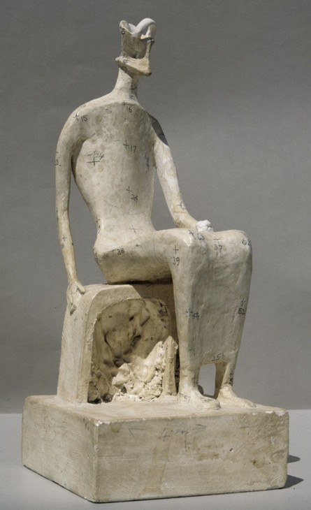 Henry Moore 'Maquette for King and Queen' 1952–3
