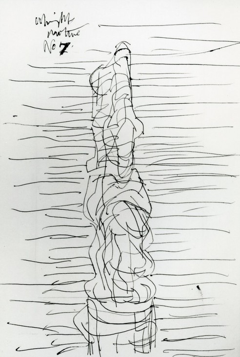Henry Moore 'Upright Motive No.7' c.1966