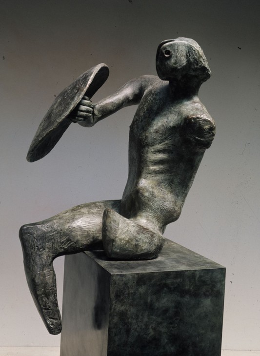 Henry Moore 'Warrior with Shield' 1953–4