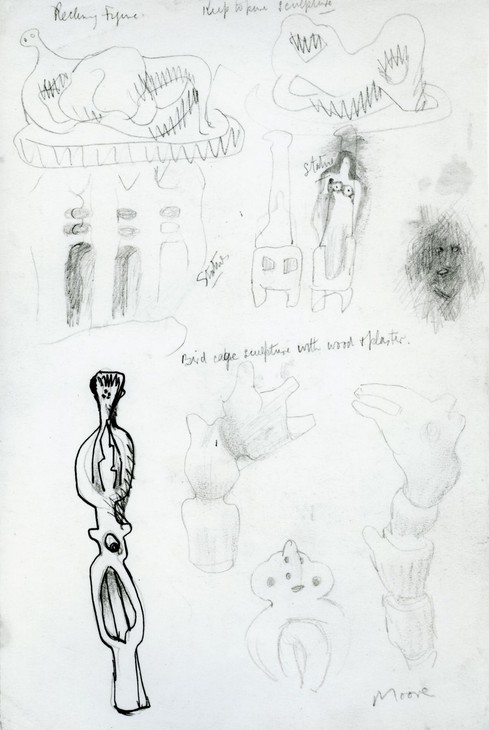 Henry Moore 'Ideas for Sculpture' 1935