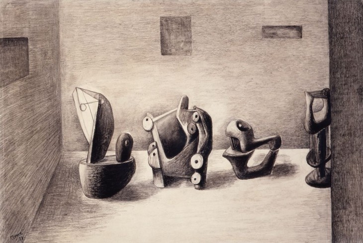 Henry Moore 'Ideas for Sculpture in a Setting' 1938