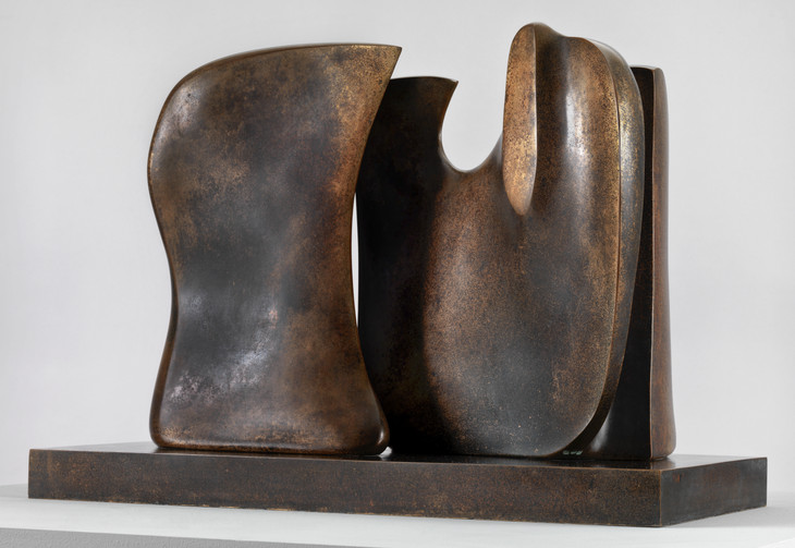 Henry Moore OM, CH 'Working Model for Knife-Edge Two-Piece' 1962