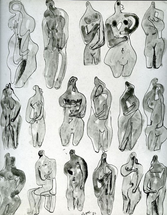 Henry Moore 'Studies for Sculpture' 1931