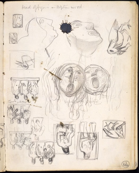 Henry Moore 'Figure Studies and Heads' 1926