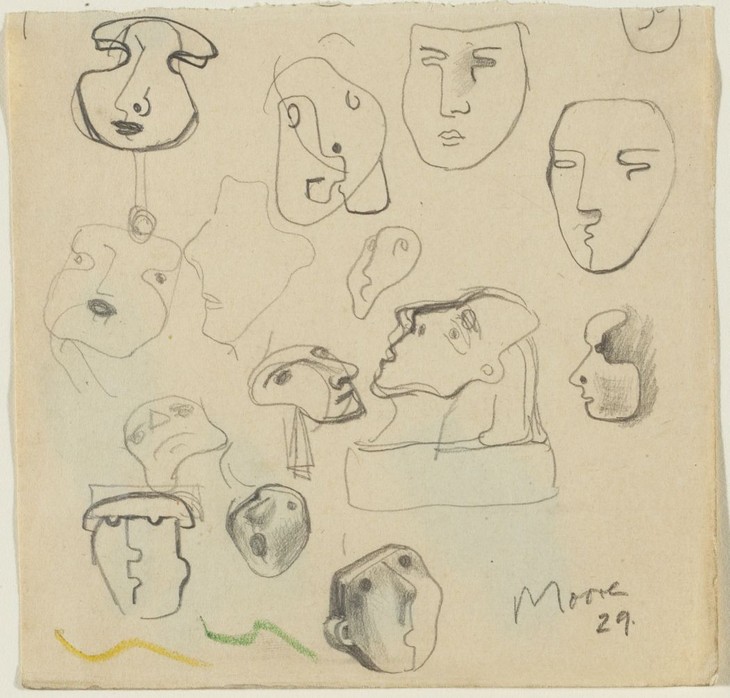 Henry Moore 'Ideas for Sculpture' 1929