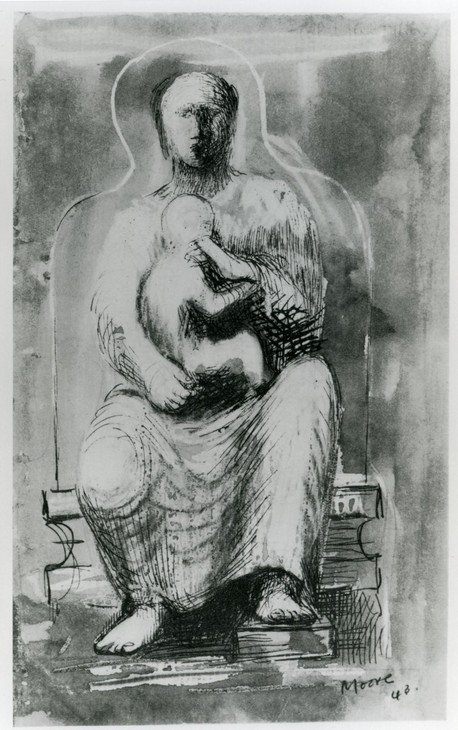 Henry Moore 'Madonna and Child' 1943