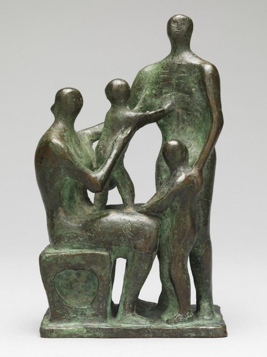 Henry Moore 'Maquette for Family Group' 1945