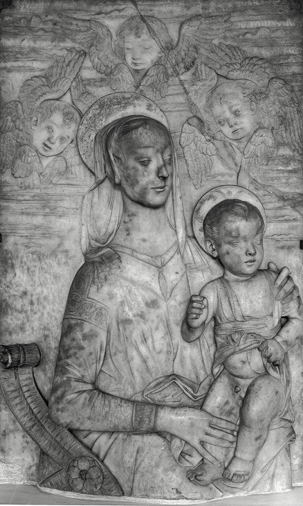 Domenico Rosselli 'The Virgin and Child with Three Cherub Heads' 1450–98