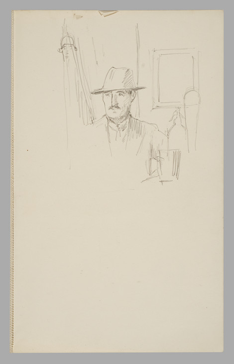 Malcolm Drummond 'Study for 'Portrait of Charles Ginner'' c.1911