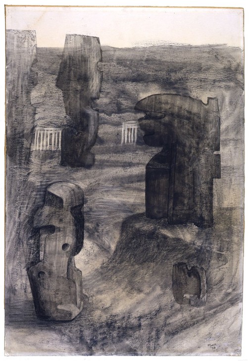 Henry Moore 'Stones in a Landscape' 1936