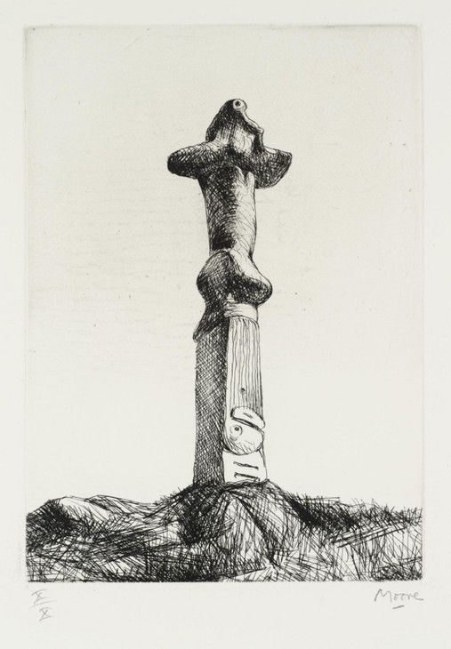 Henry Moore 'Glenkiln Cross Plate I' 1972–3