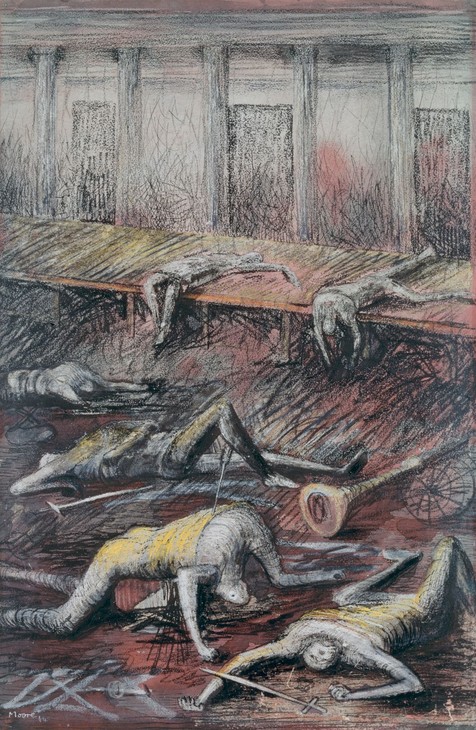 Henry Moore 'The Death of the Suitors' 1944
