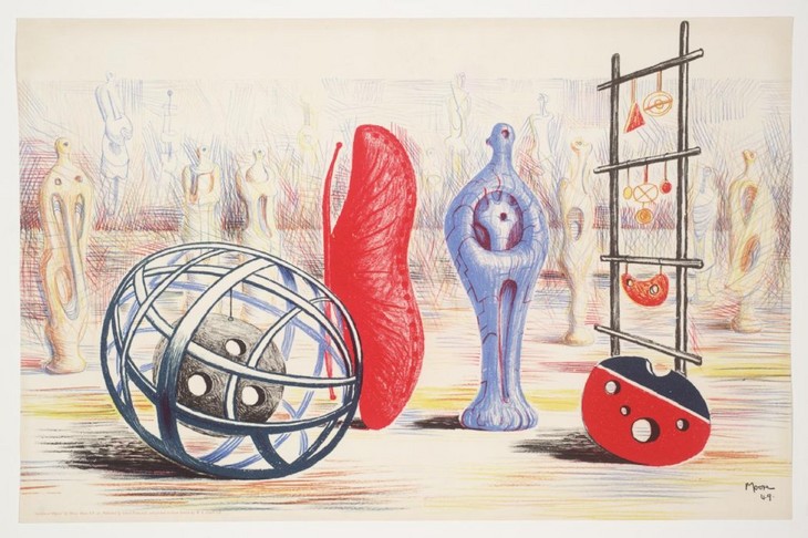 Henry Moore 'Sculptural Objects' 1949