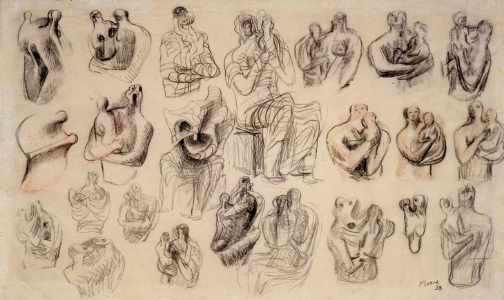 Henry Moore 'Studies for Sculpture' c.1932