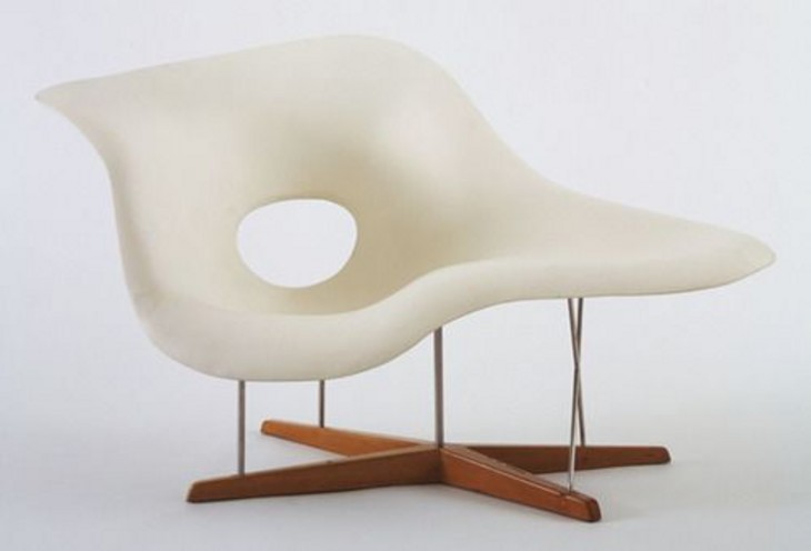 Charles and Ray Eames 'Full-Scale Model of Chaise Longue (La Chaise)' 1948