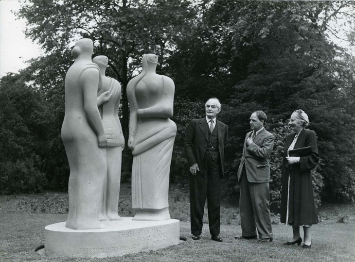 Henry Moore ''Three Standing Figures'' 1947