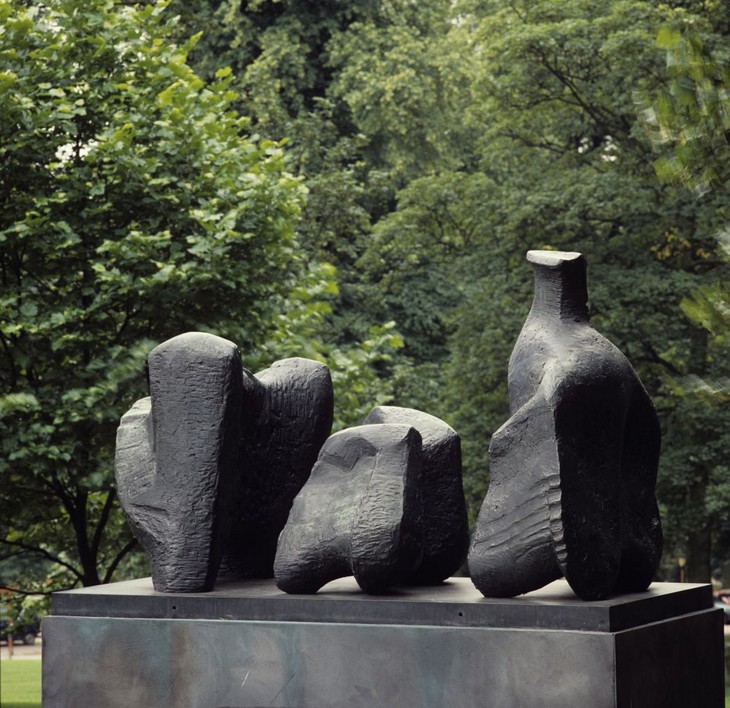 Henry Moore 'Three Piece Reclining Figure No.1' 1961–2
