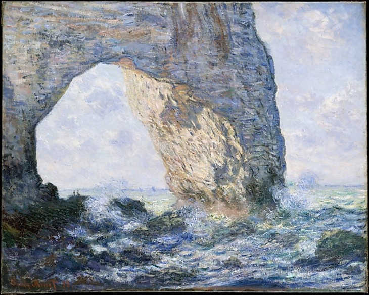 Claude Monet 'The Manneporte (Étretat)' 1883